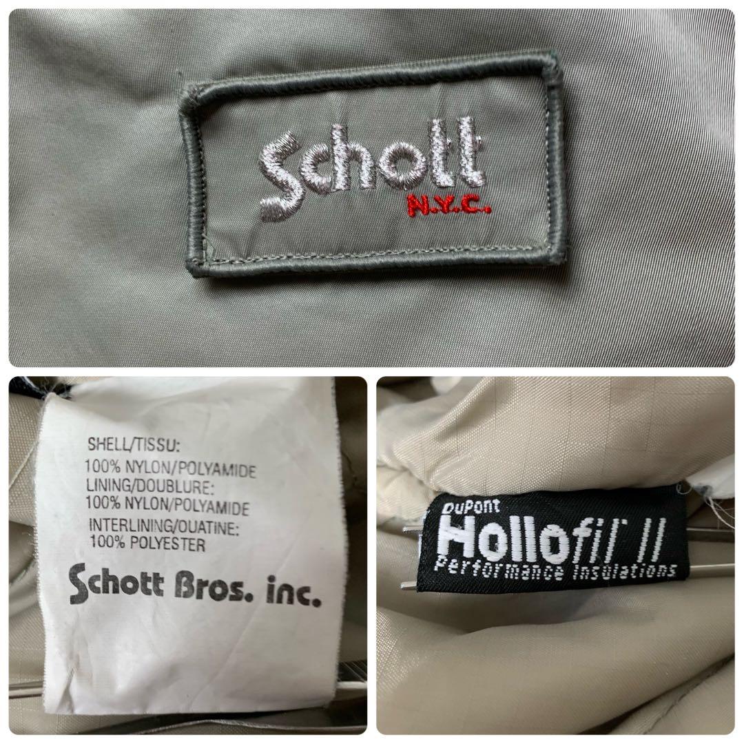 美品■schott フライトジャケット A-4W L