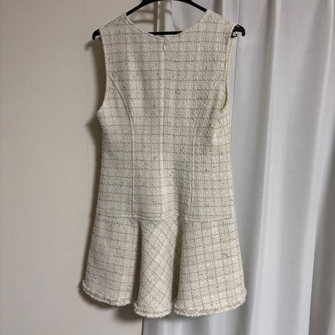 ワンピース Herlipto Victoria Tweed Jumper Dress