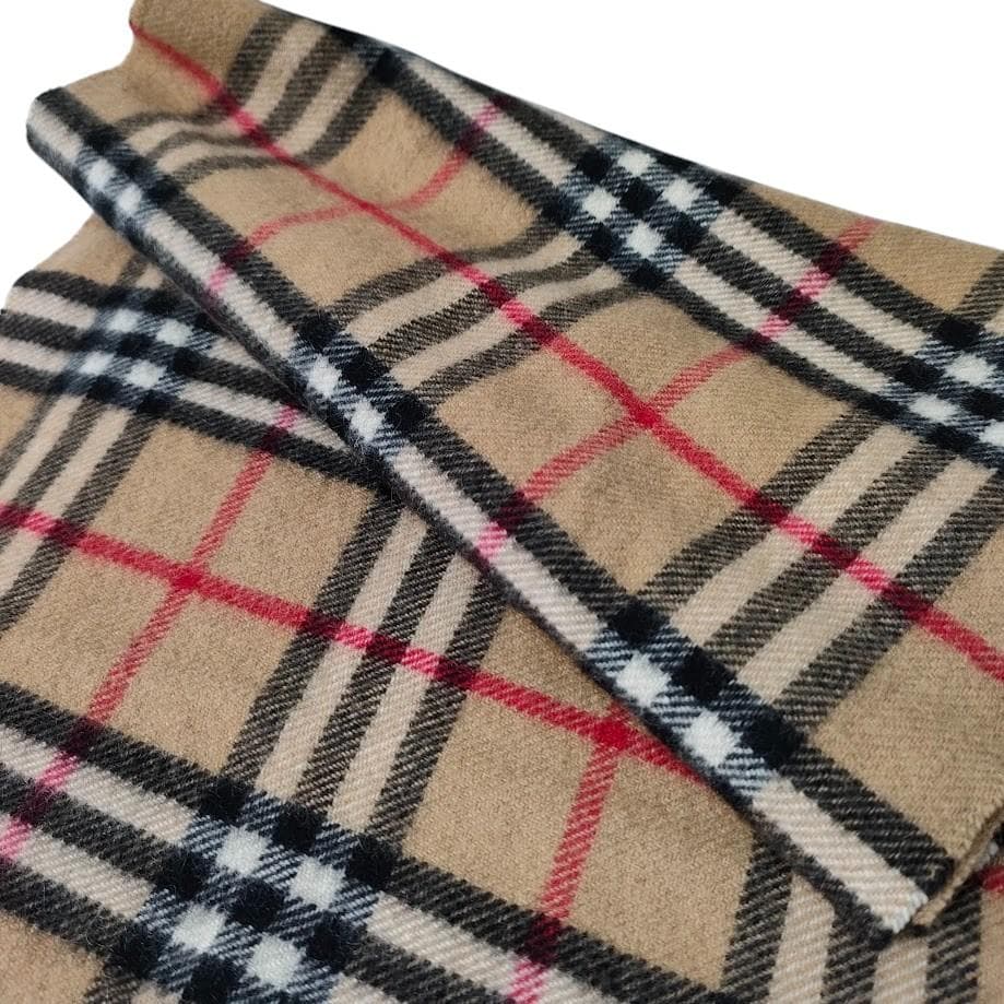 Burberry LONDON バーバリー ノバチェック カシミヤ マフラー