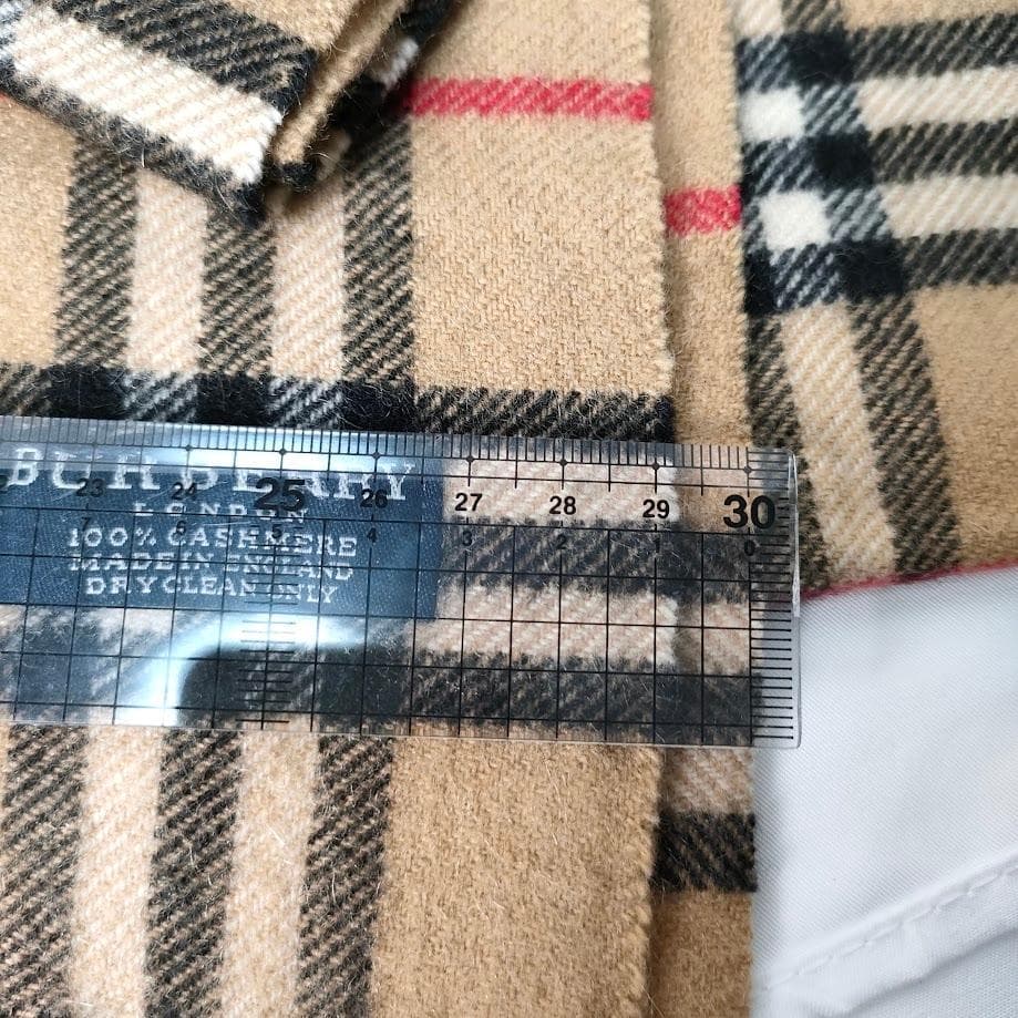 Burberry LONDON バーバリー ノバチェック カシミヤ マフラー