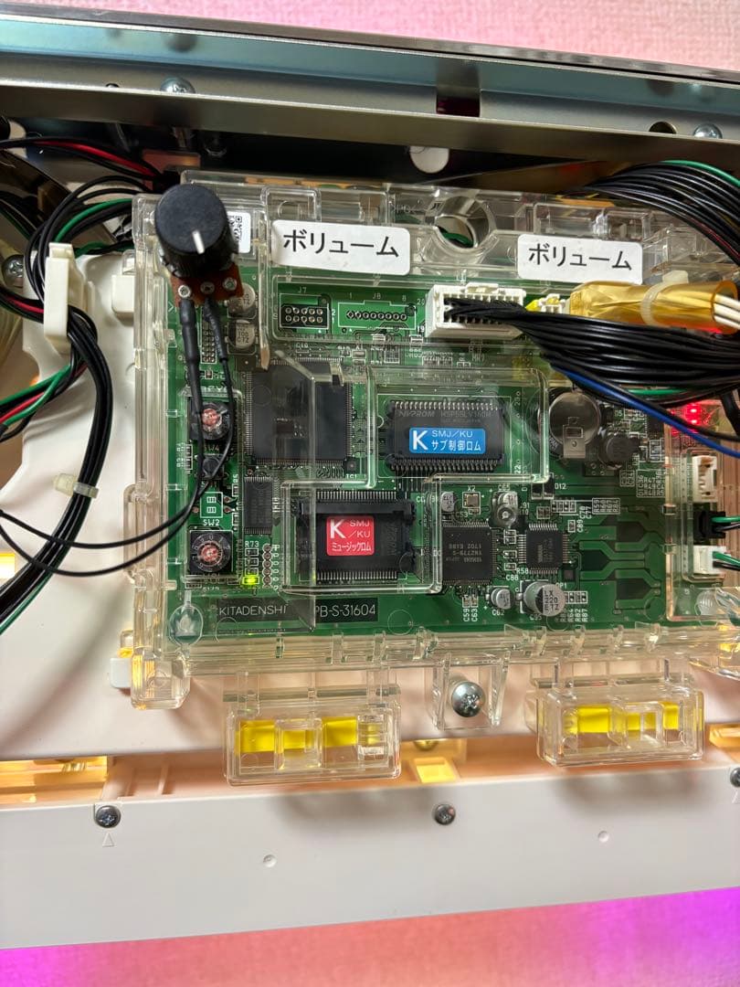 ジャグラー実機　スーパーミラクルジャグラー　不要機付