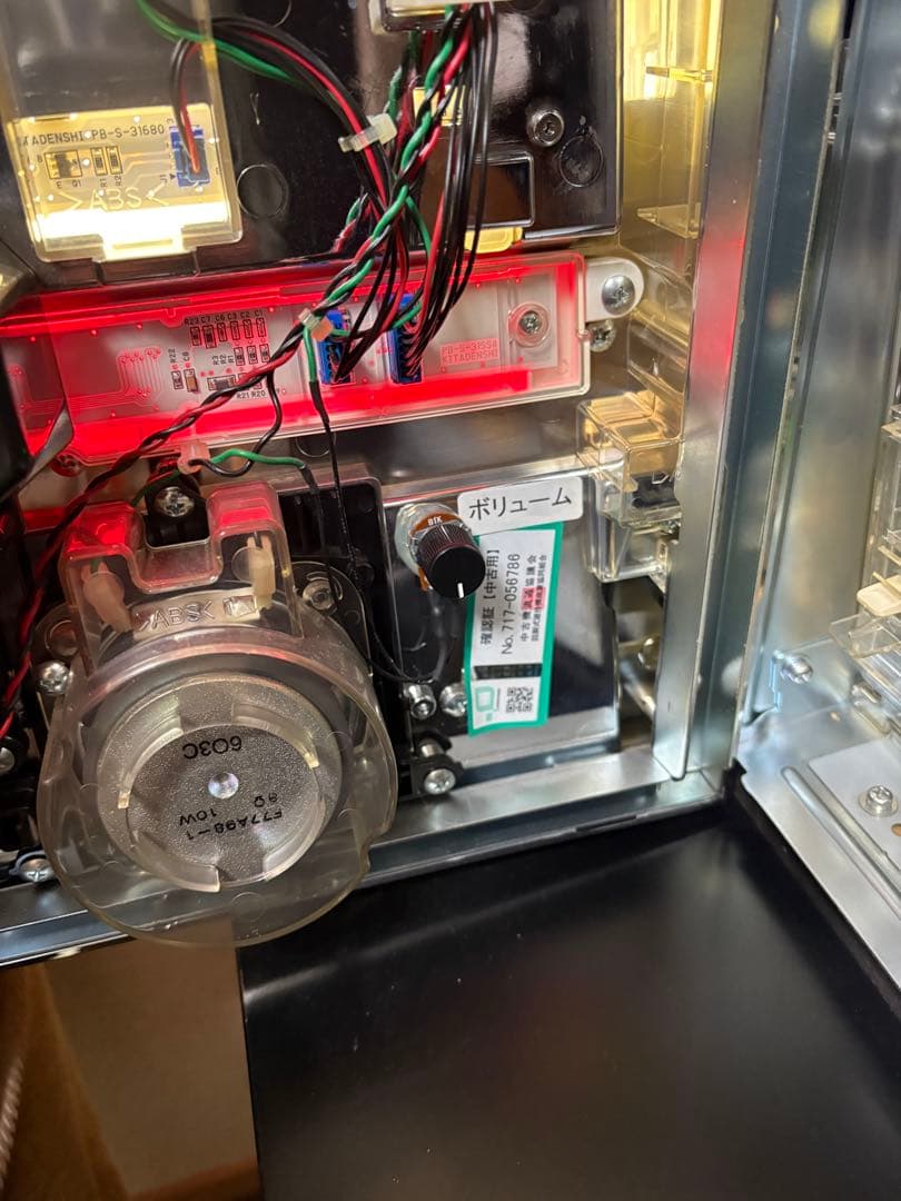 ジャグラー実機　スーパーミラクルジャグラー　不要機付