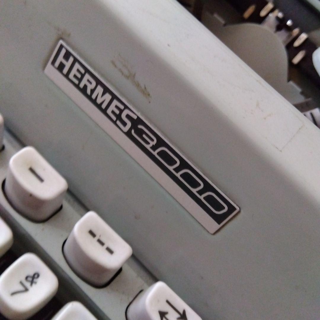 HERMES3000 タイプライター　レア　アンティーク　説明書あり