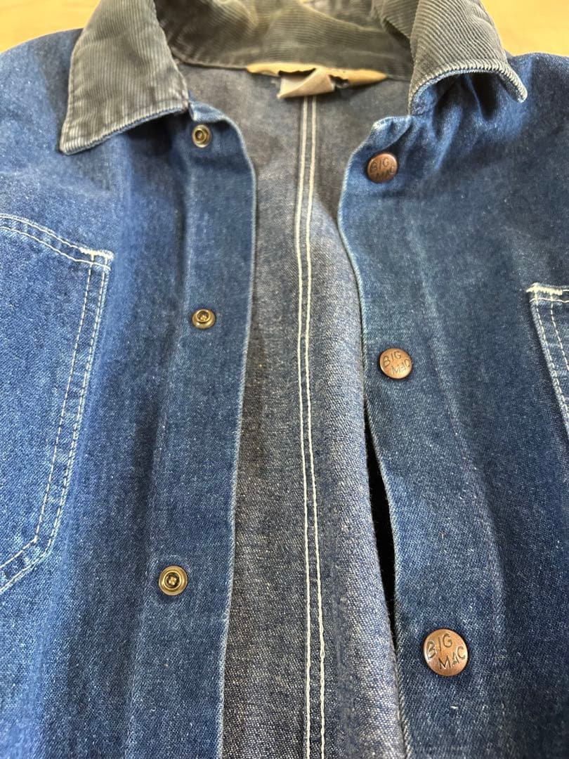 90s BIG MAC カバーオール Denim Chore Coat