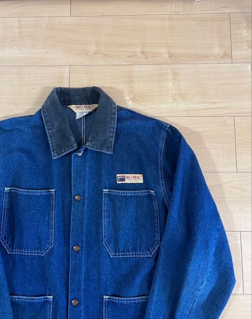 90s BIG MAC カバーオール Denim Chore Coat