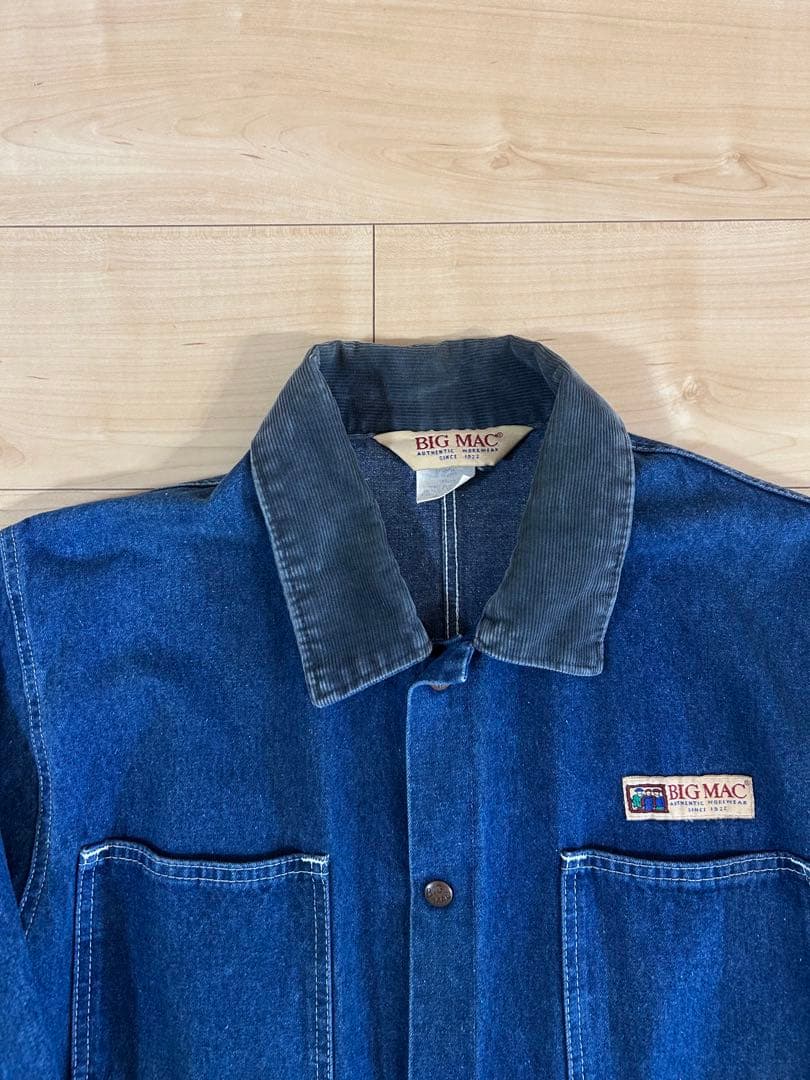 90s BIG MAC カバーオール Denim Chore Coat