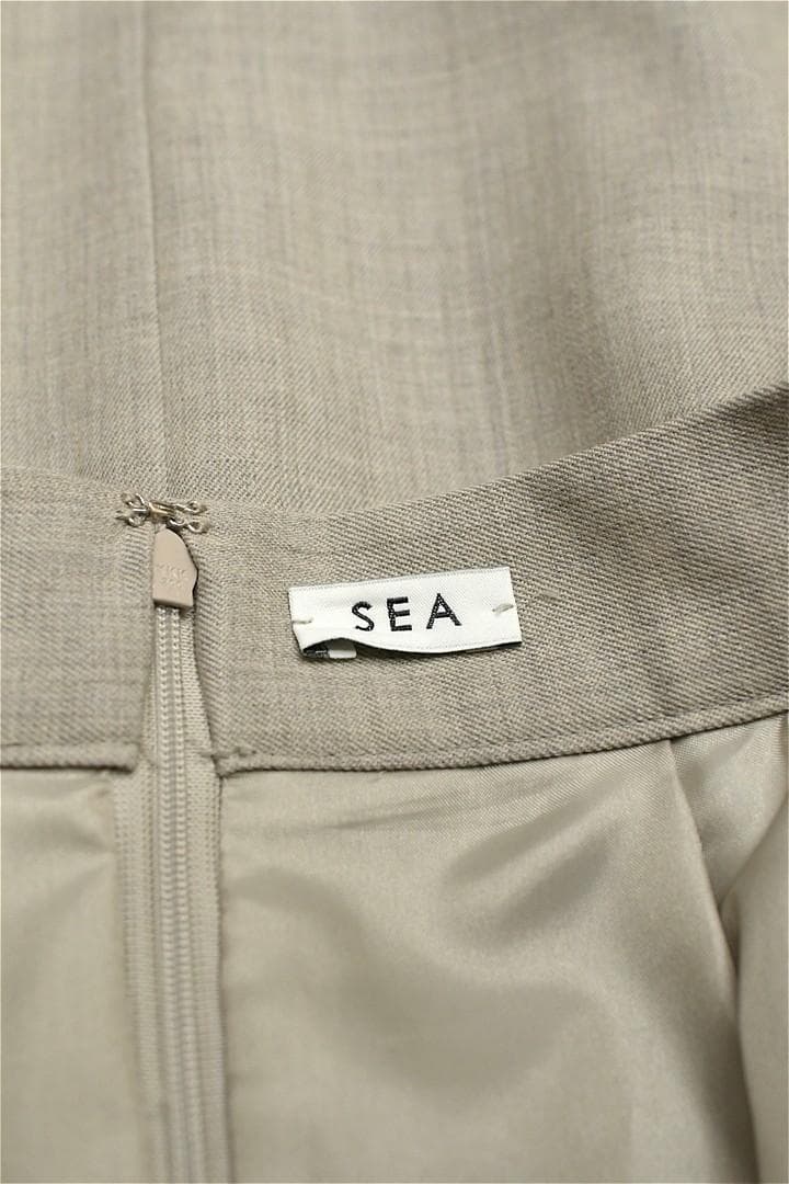 D579/美品 23SS SEA SERGE BO LONG SKIRT 1 M