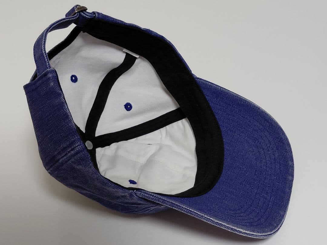 極美品　Supreme　Pigment　S Logo　6-Panel　\"Navy