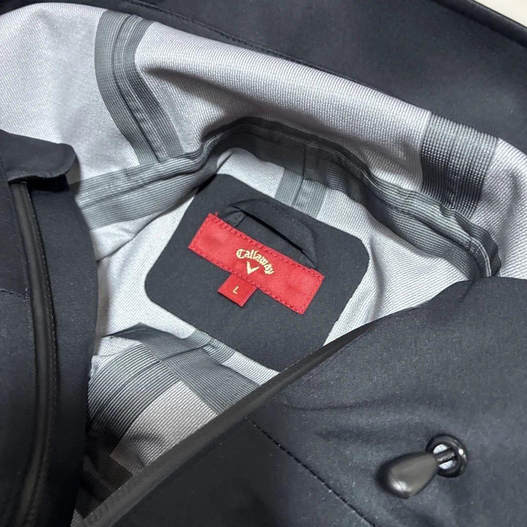 美品 Callaway ゴルフ ウインドブレーカー レインウェア 長袖 Lサイズ