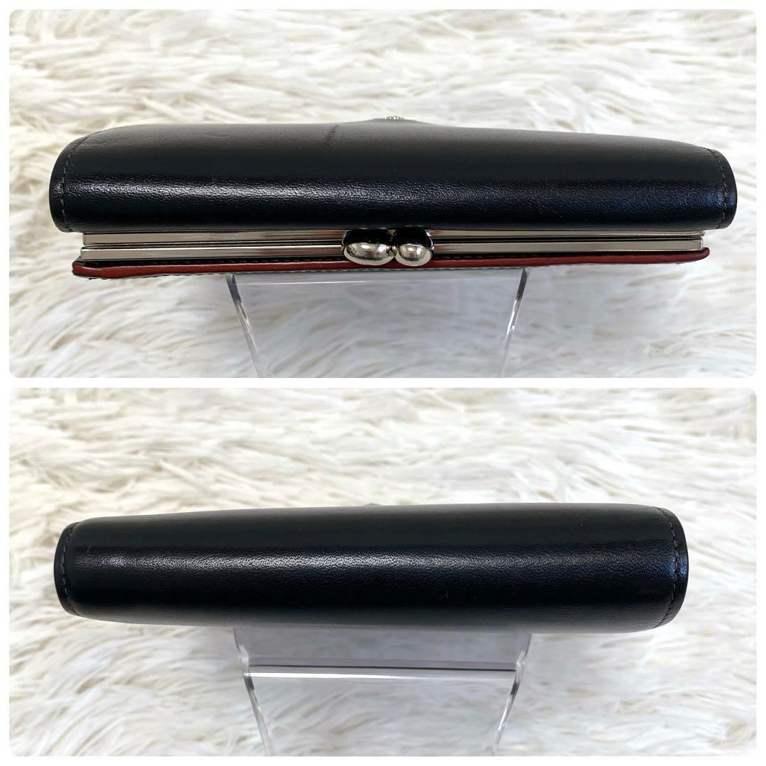 【美品】Vivienne Westwood 二つ折り財布 がま口 レザー