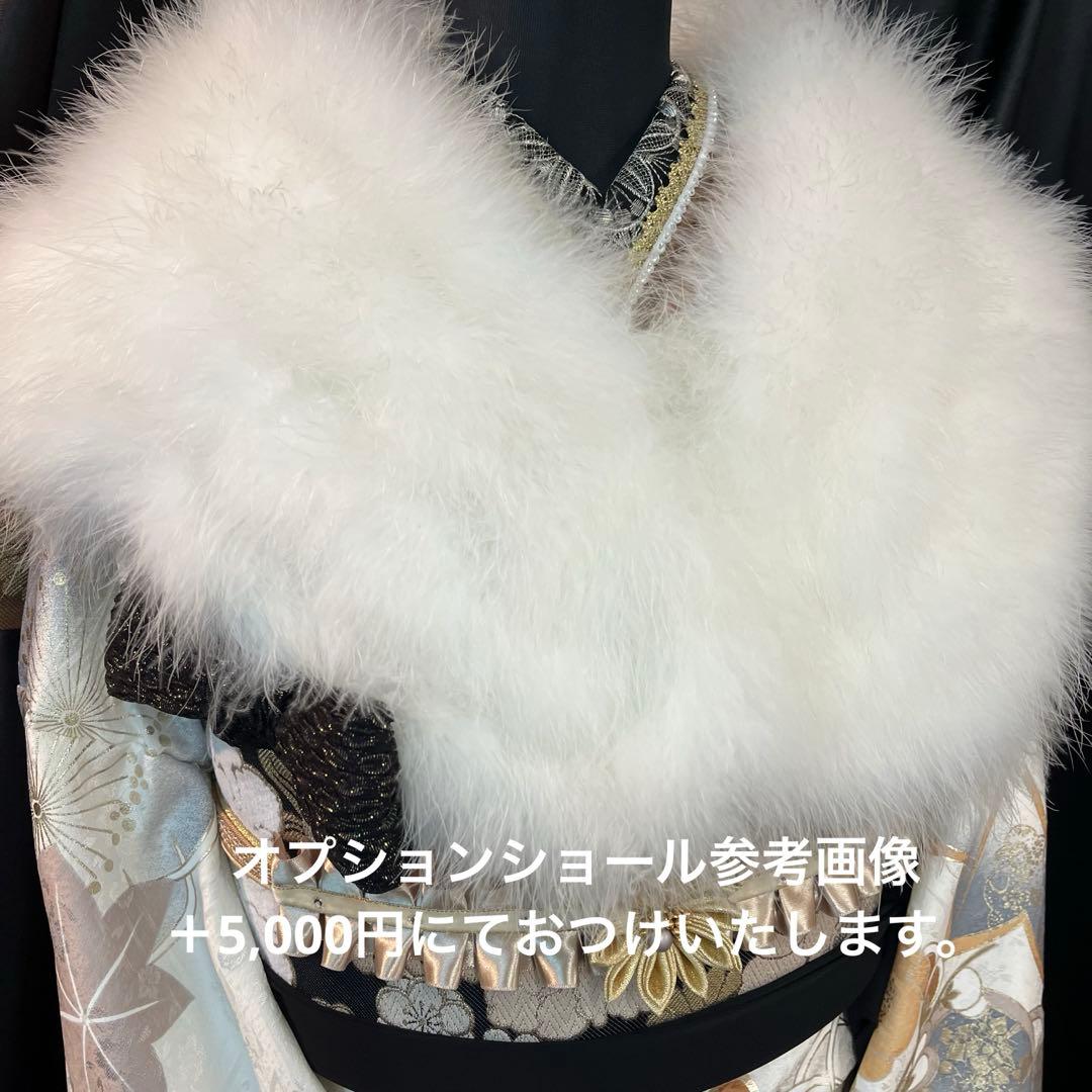 ◾️振袖フルセット■オーダー仕立て付き■新作■白地正絹■振袖一式■成人式振り袖