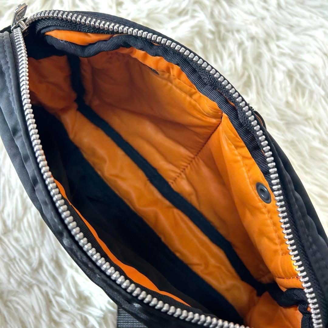 未使用級　極美品　PORTER TANKER ウエストバッグ　ボディバッグ　黒