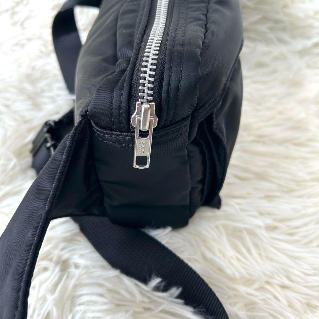 未使用級　極美品　PORTER TANKER ウエストバッグ　ボディバッグ　黒