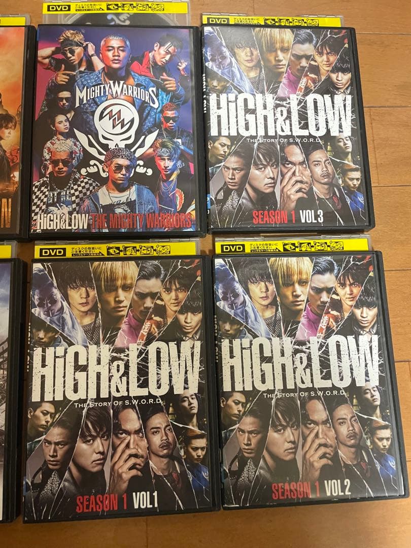HiGH&LOW レンタル落ちDVD