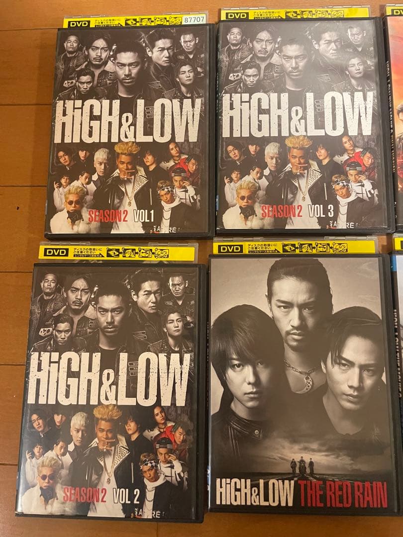 HiGH&LOW レンタル落ちDVD