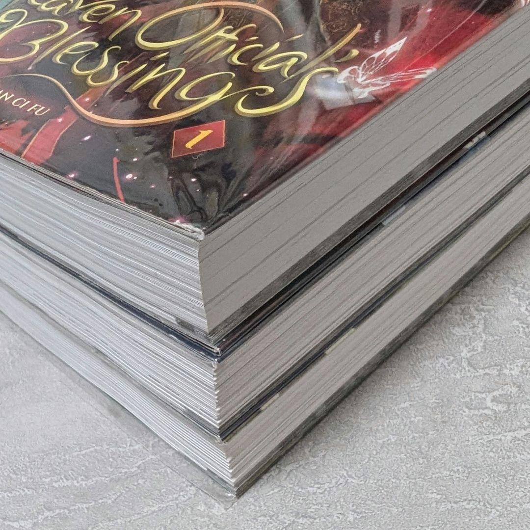 天官赐福　魔道祖師　穿書自救指南　英語版　3冊セット