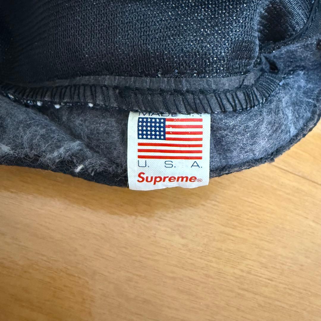 Supreme Denim Dot Camp Cap ネイビー 11ss