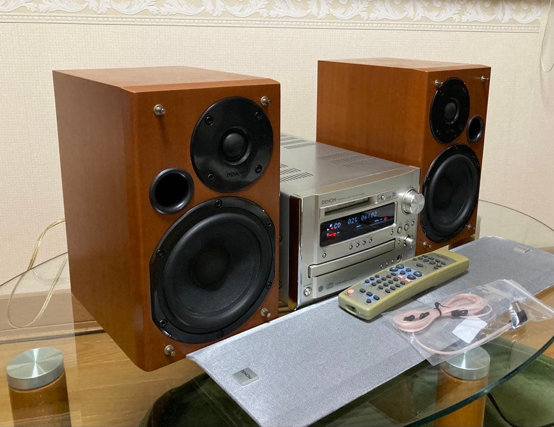 【美品】メンテナンス・Denon ラピシア システムステレオ ・ D-ME33