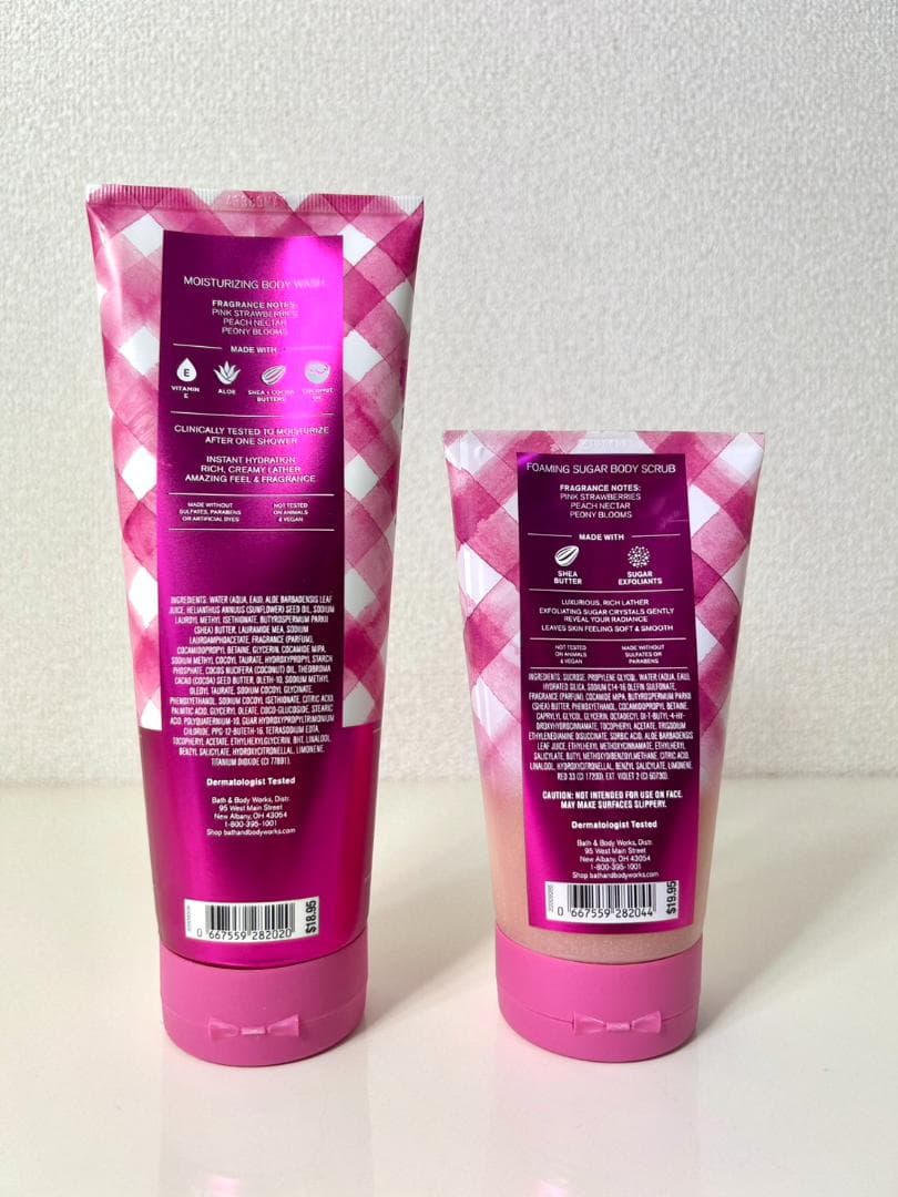 ★Bath&Body Works　gingham　ボディケア品　4つセット　新品