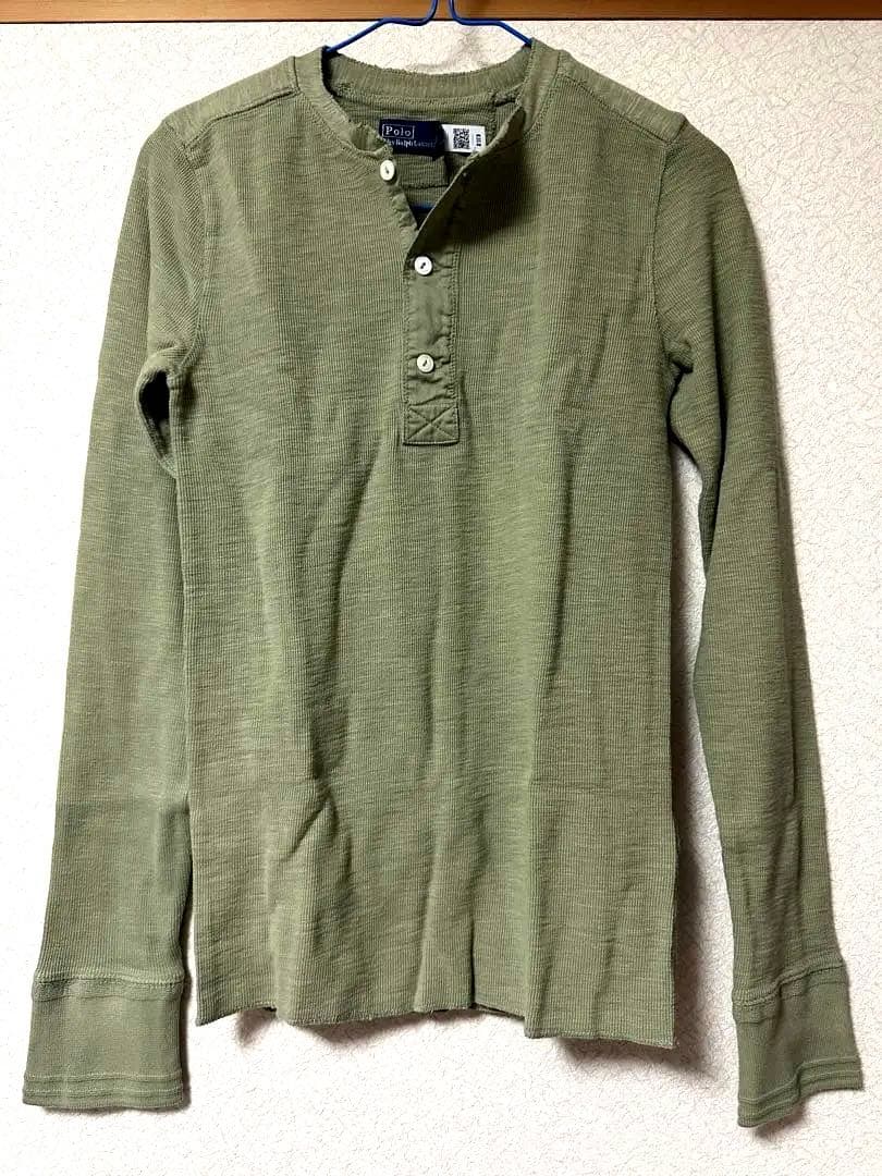 ¥33,000 ポロラルフローレン ヘンリーシャツ コットン 新品未使用タグ付き