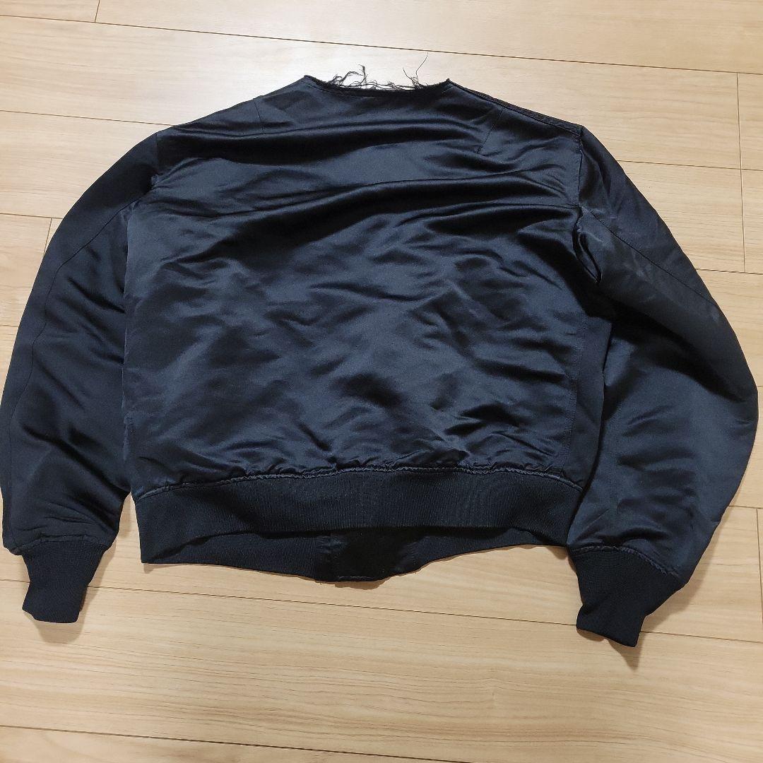 BLACK COMME des GARÇONS ノーカラー MA-1 希少 XL