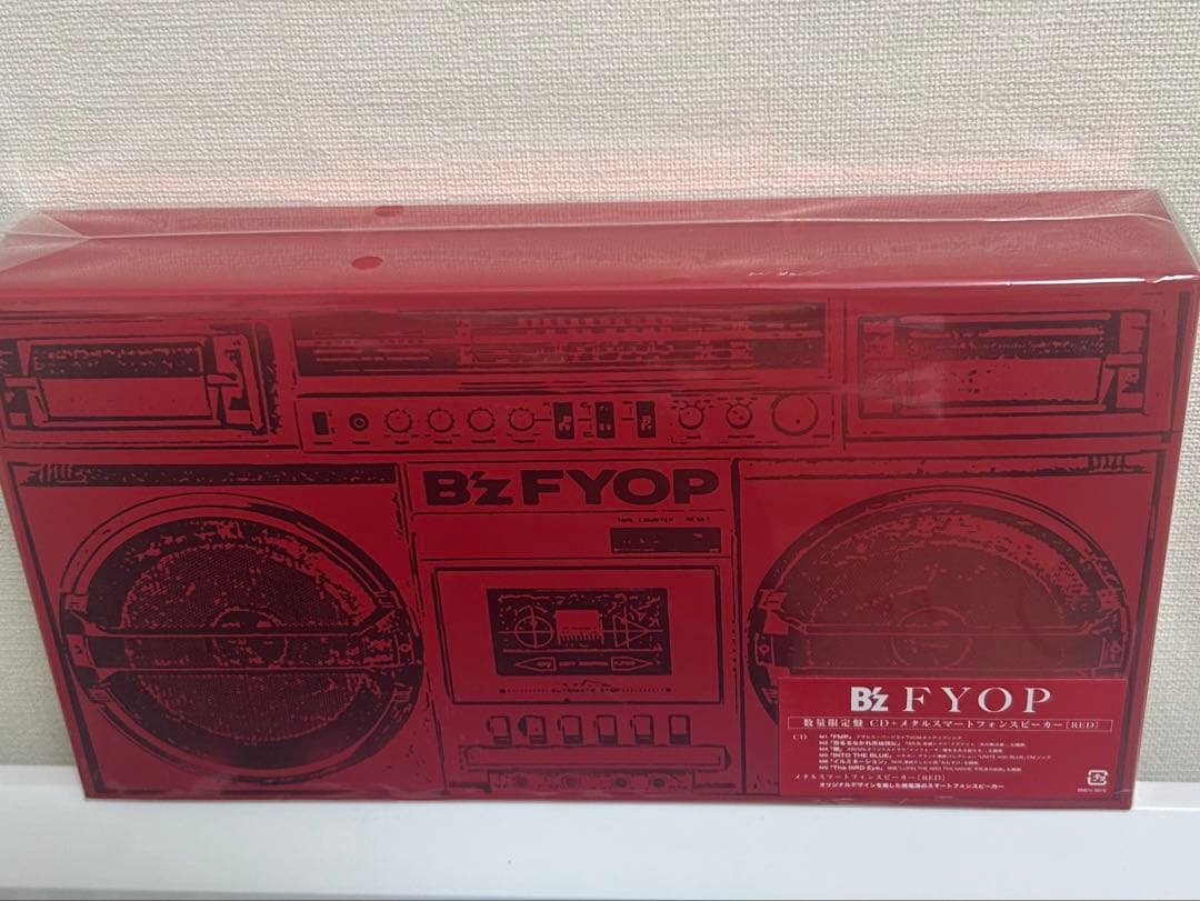 B'z アルバム FYOP CD メタルスマートフォンスピーカー