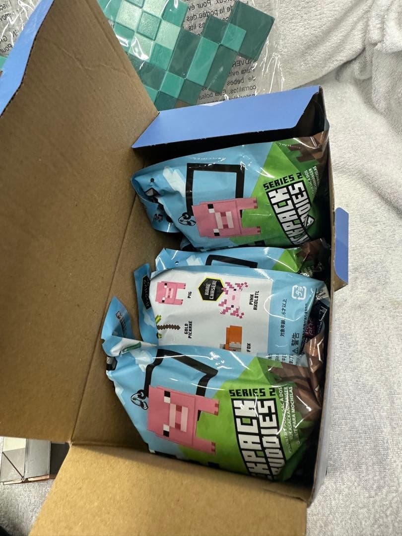 ● マインクラフト　バックパックキーホルダーBOX グッズまとめ