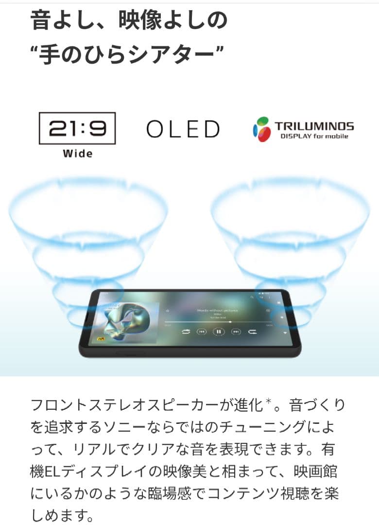 箱有.Sony Xperia 10 VI 人気ブルー