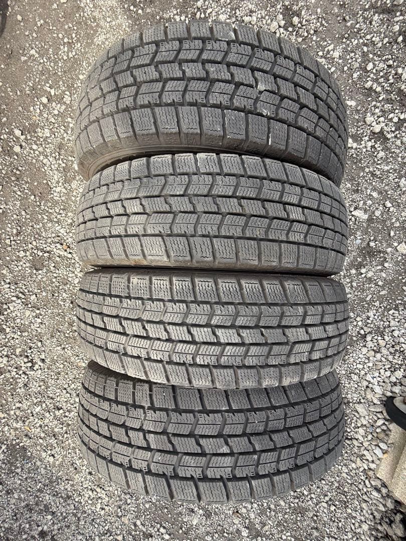 グッドイヤーアイスナビ7 スタッドレスタイヤ 155/65R14 4本セット