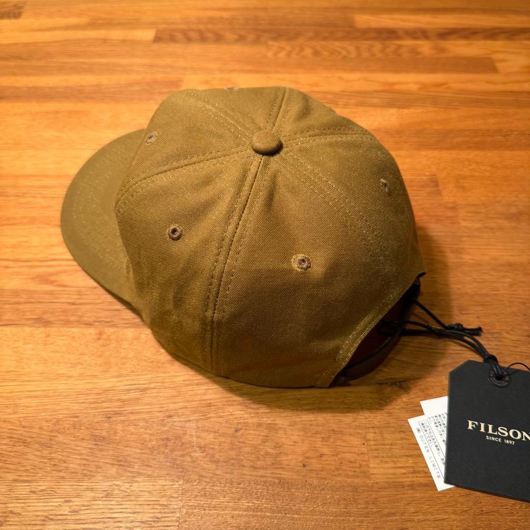 FILSON オイルティン ロープロファイル ロガーキャップ タン ティンクロス