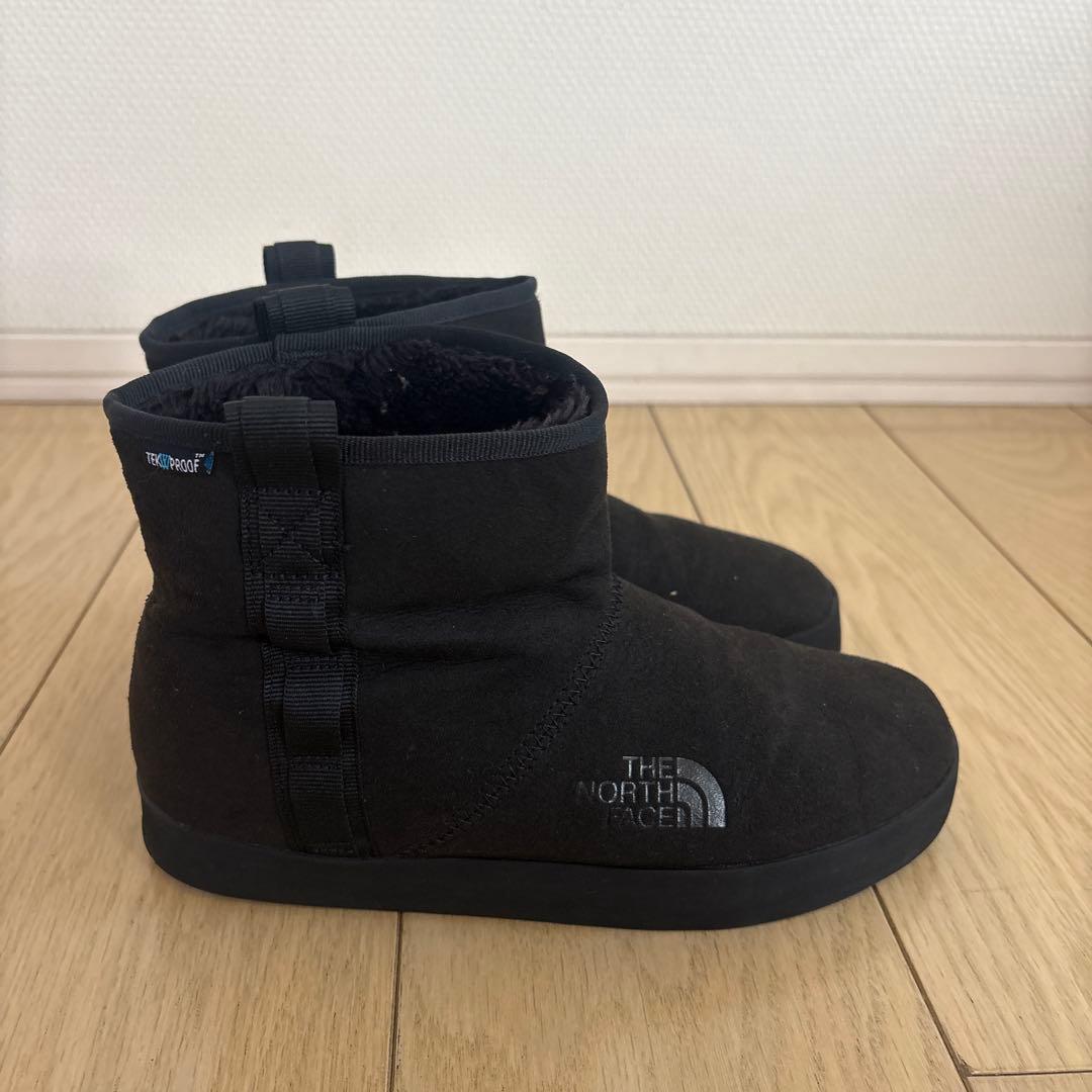 THE NORTH FACE ブラック ムートンブーツ　25 ブラック