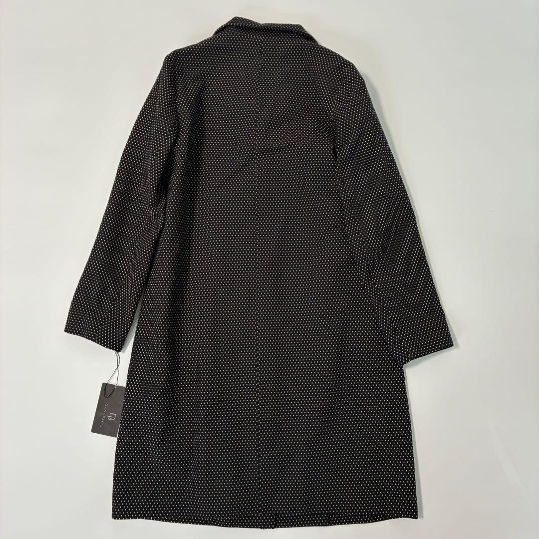 【新品】DANA PARIS ロングコート ドット 日本製 スプリングコート