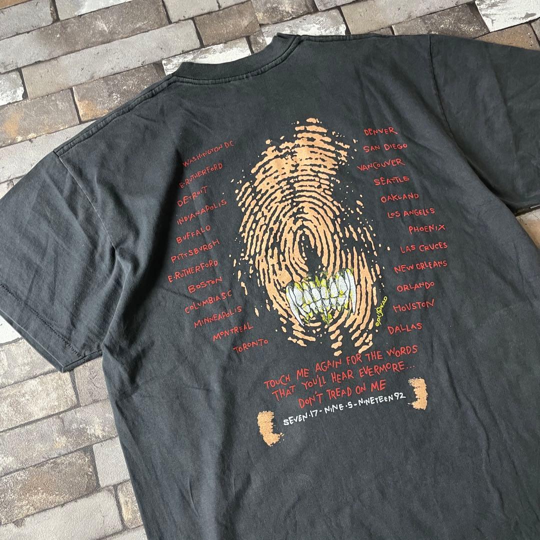 llica メタリカ DON’T TREAD ON ME バンドTシャツ