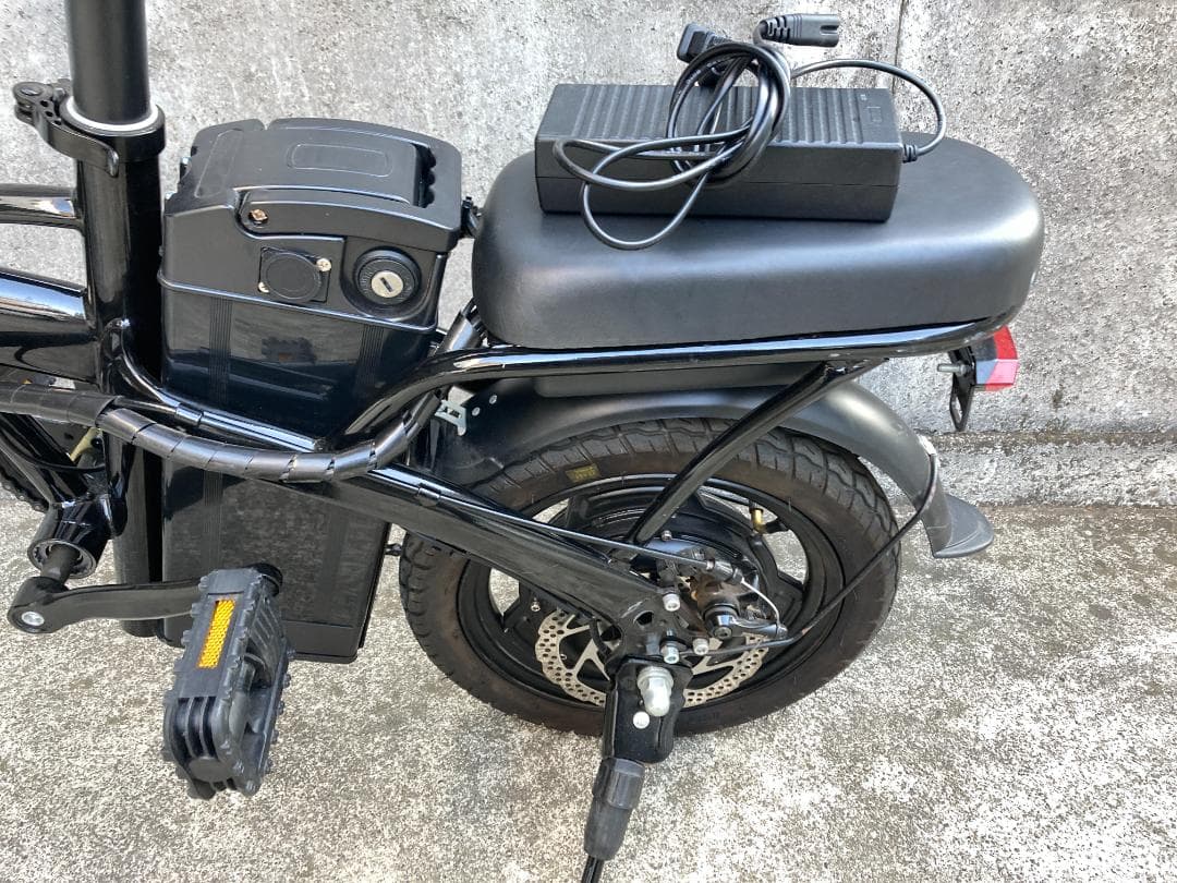 ジャンク品 折り畳み 電動アシスト自転車 モペット