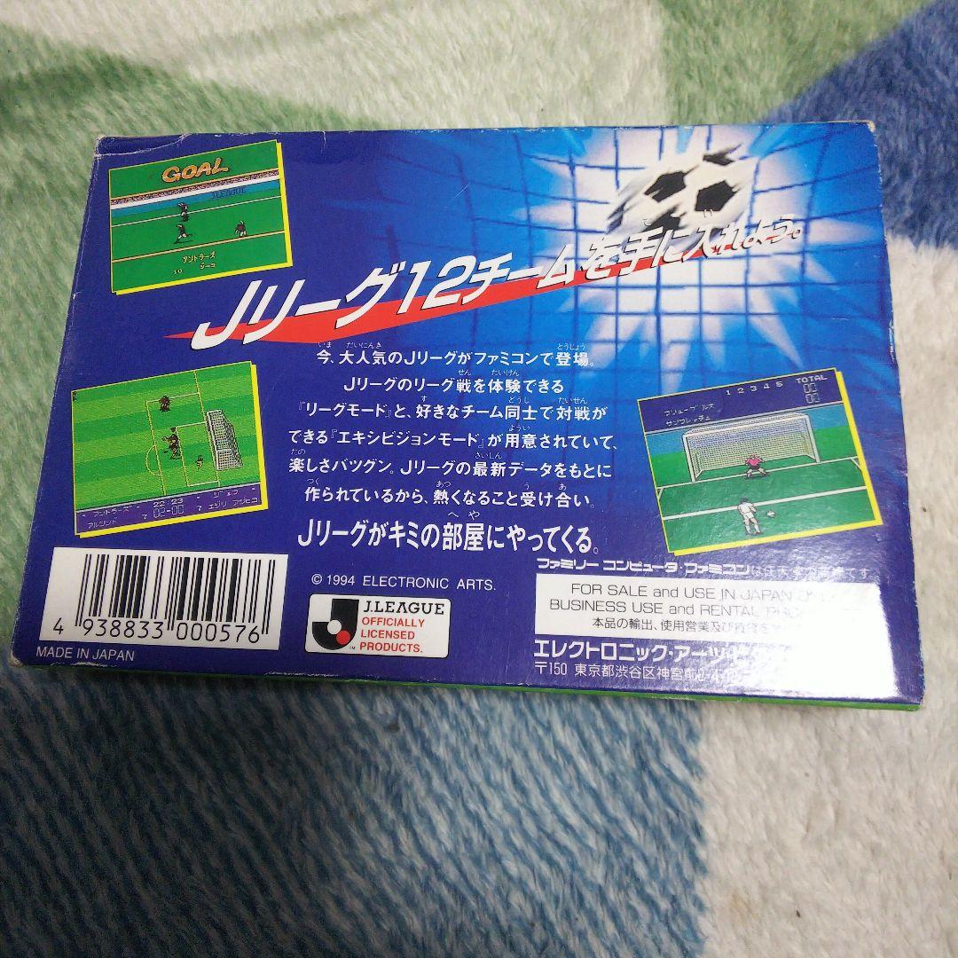 ファミコン   jリーグウィニングゴール   箱説  動作未確認