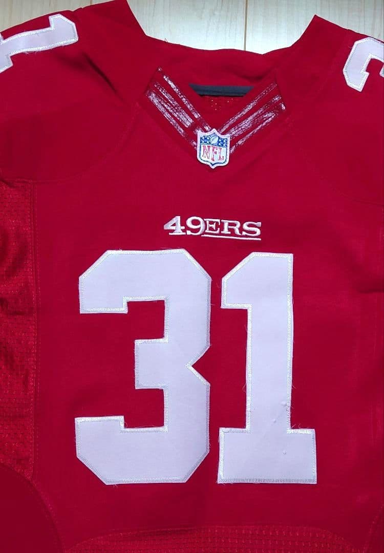 NFL 49ers ドンテ・ホウィットナー NIKE リミテッドジャージ【40】