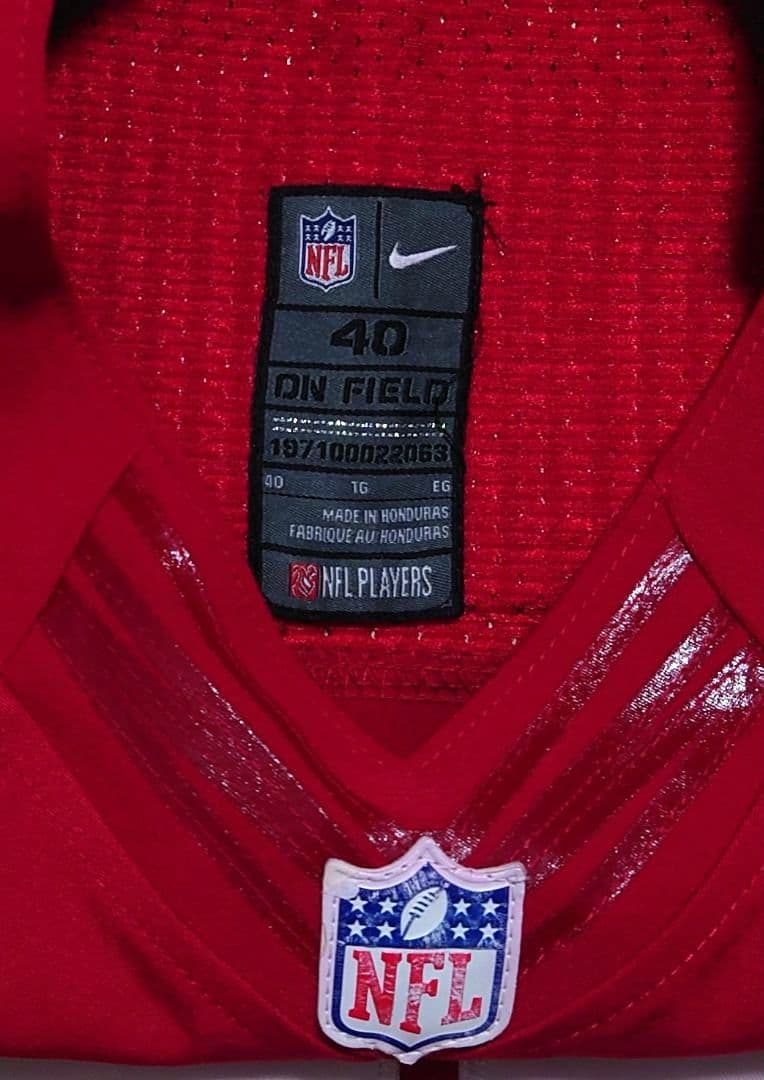 NFL 49ers ドンテ・ホウィットナー NIKE リミテッドジャージ【40】