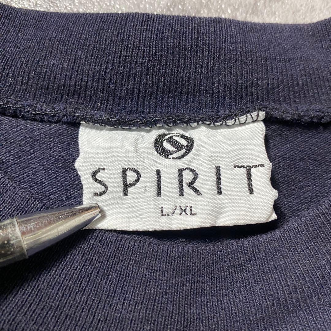 【USA製】90's SPIRIT コロラド　カレッジテイスト　鹿の子　ロンT