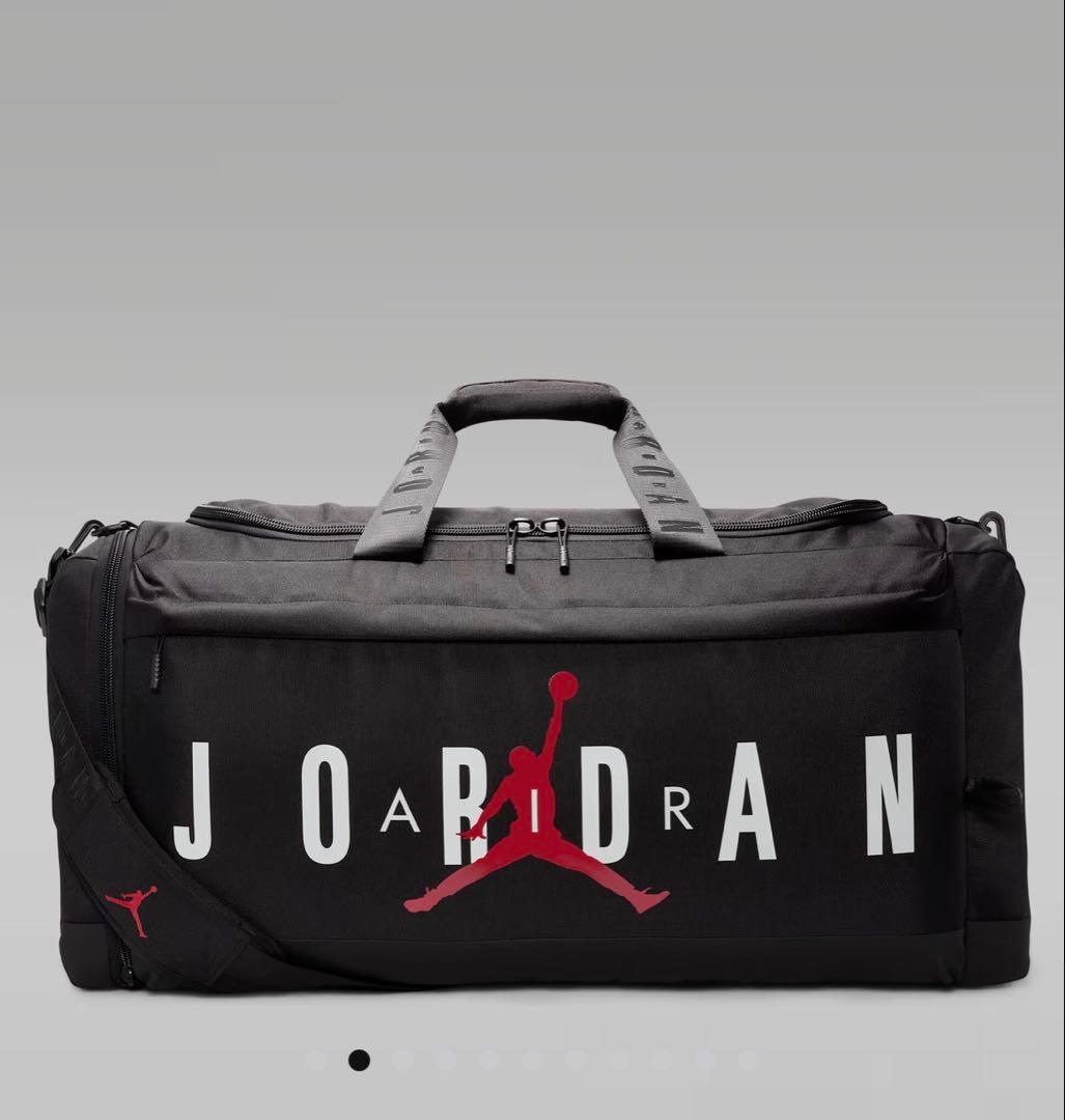 【NIKE】JORDAN ダッフルバッグ ボストンバッグ ブラック 81L