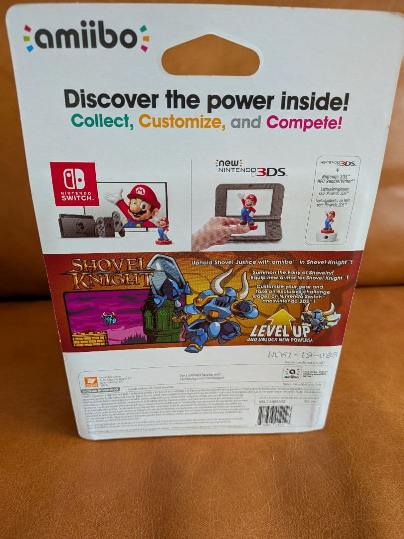 amiibo ショベルナイト ゴールドバージョン 金色 3DS Switch