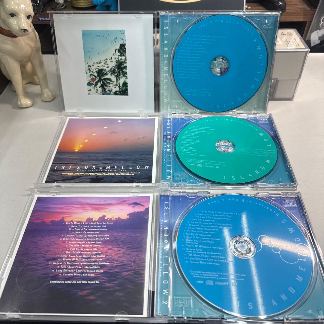 美品！CD★ MELLOW 3枚セット　AOR, ハワイ