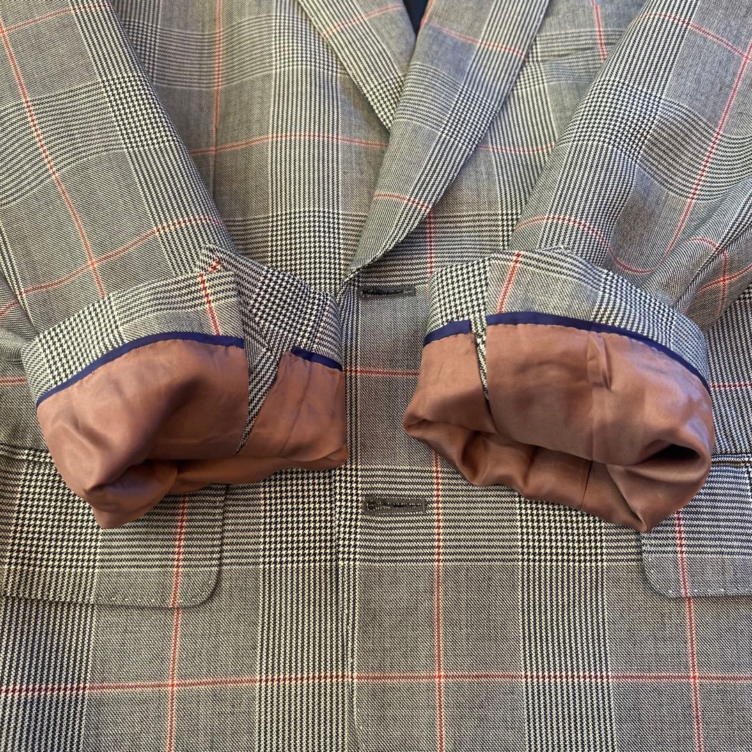 Paul Smith チェック柄 テーラードジャケット　L