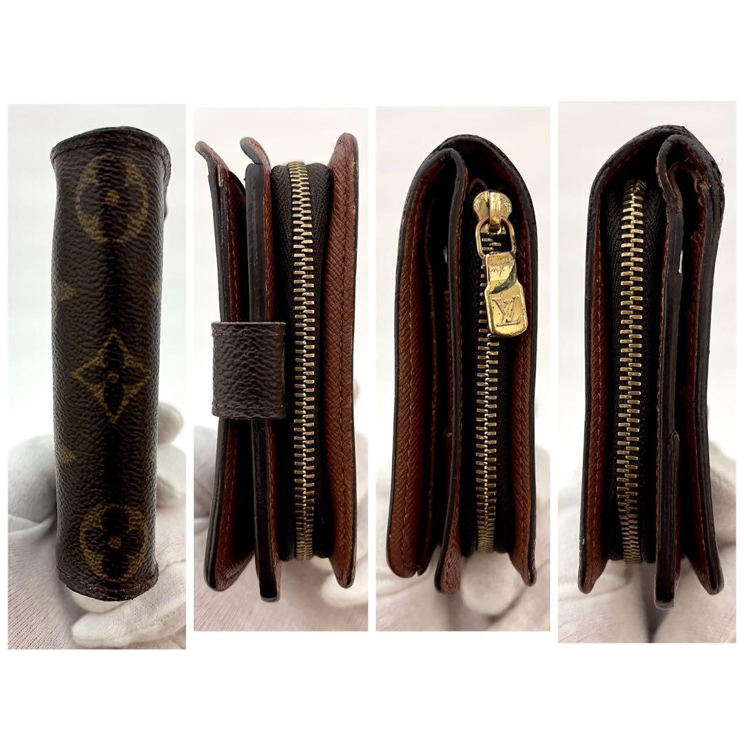 ✨極上美品✨ルイヴィトン♦️モノグラム コンパクトジップ 二つ折財布