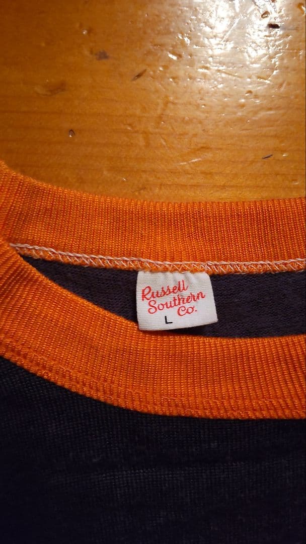 60s ラッセルサウザン レーヨン混合Tシャツ ハーレー ヴィンテージ 古着