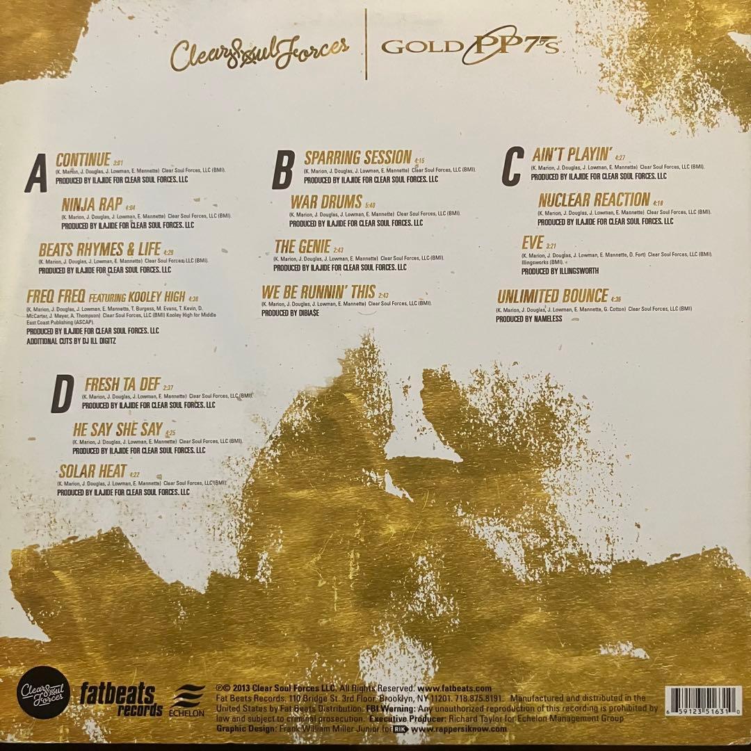 洋楽 Clear Soul Forces /Gold PP7s 2LP