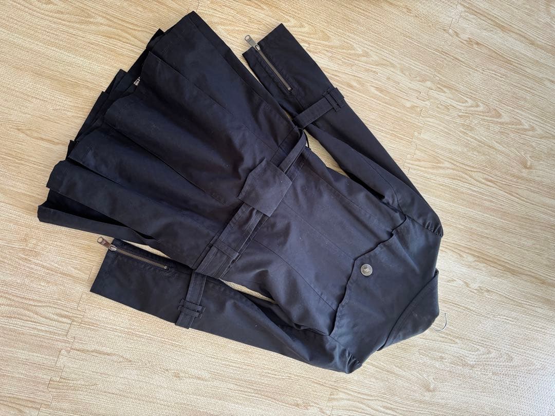 BURBERRY BLUE LABEL ブラックトレンチコート 36