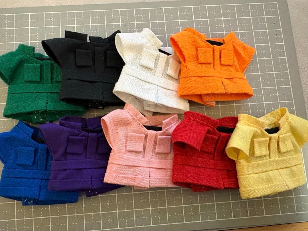 9色セット　すのチルソフビ　 Man メンバーカラーつなぎ