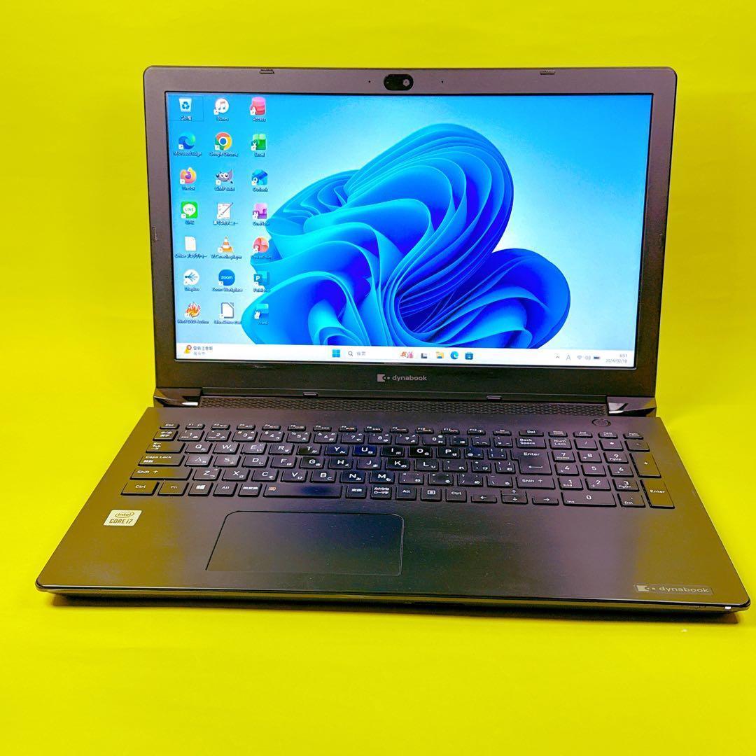 最上級‼️10世代i7⭐️爆速SSD windows11ノートパソコン オフィス