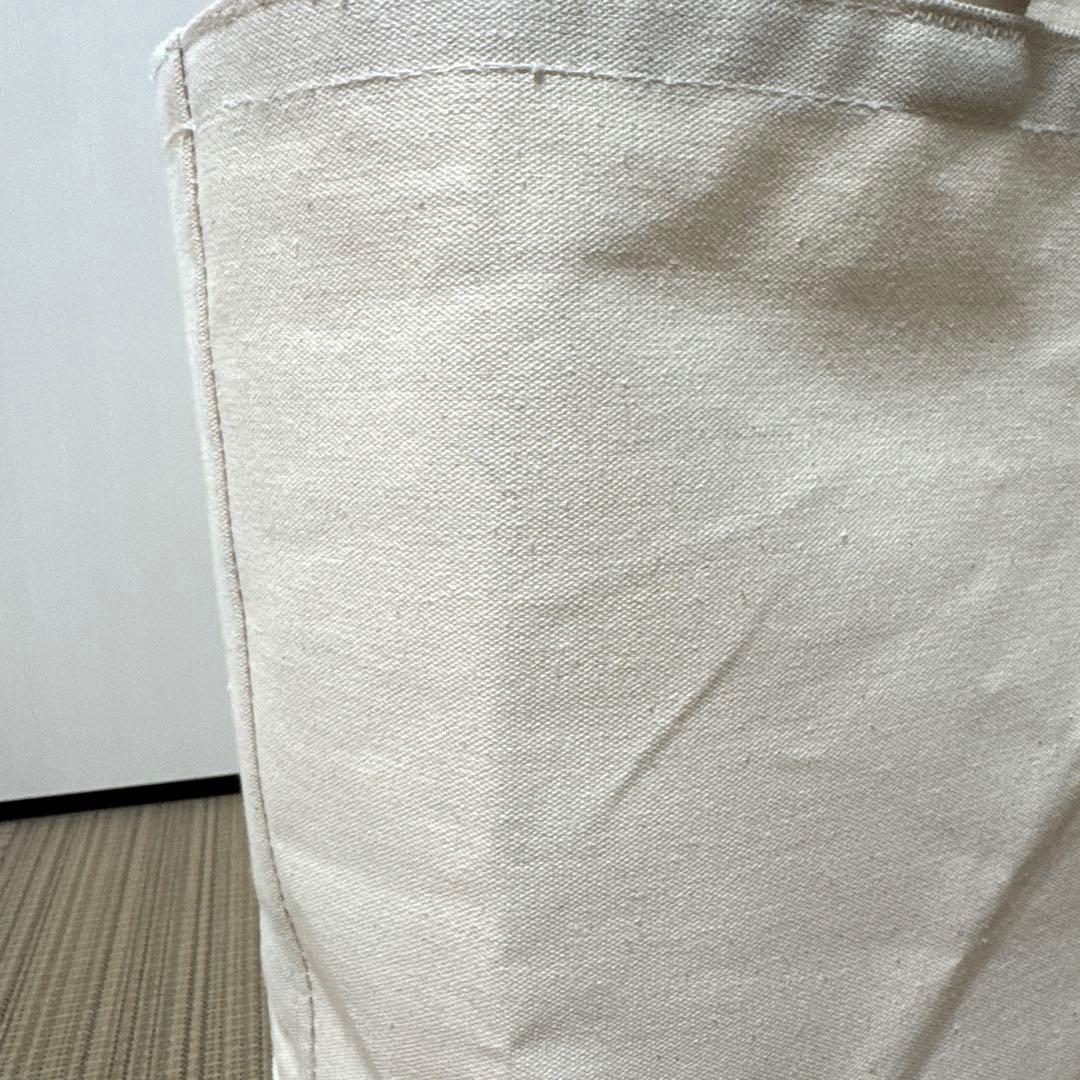 【無印良品】　持ち手付帆布長方形バスケット　【廃盤品】　4個セット