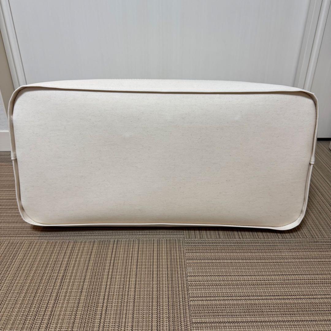 【無印良品】　持ち手付帆布長方形バスケット　【廃盤品】　4個セット